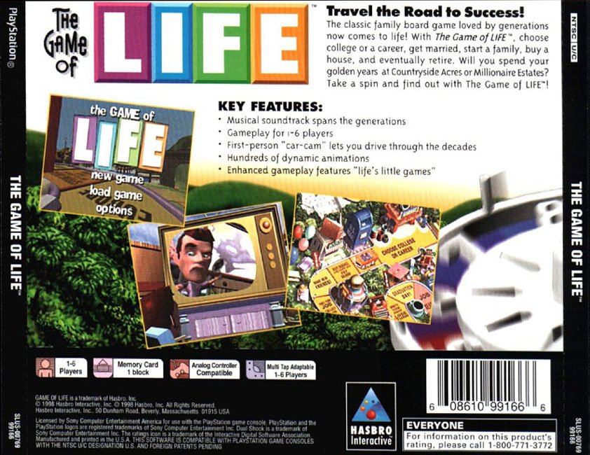 Game Of Life, The [SLUS-00769] ROM, PSX Game